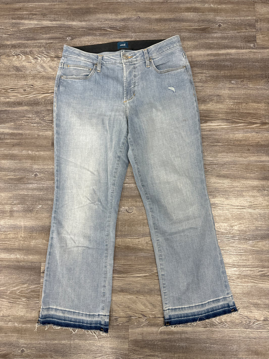 Jeans Boot Cut By Jag In Blue Denim, Size: 8