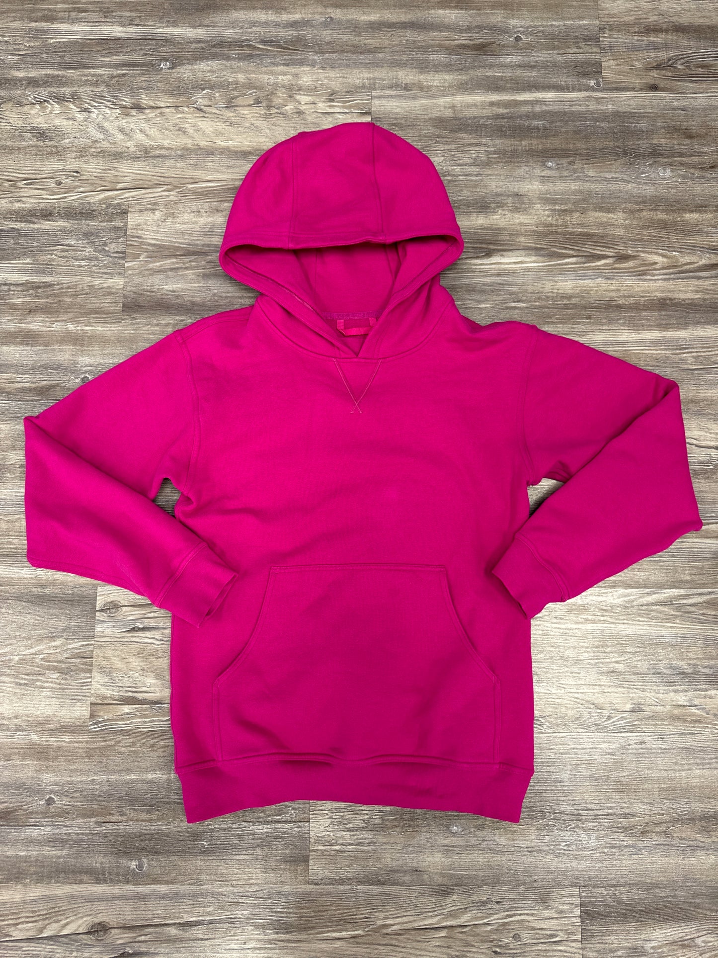 Athletic Sweatshirt Hoodie By Lululemon In Pink, Size: M