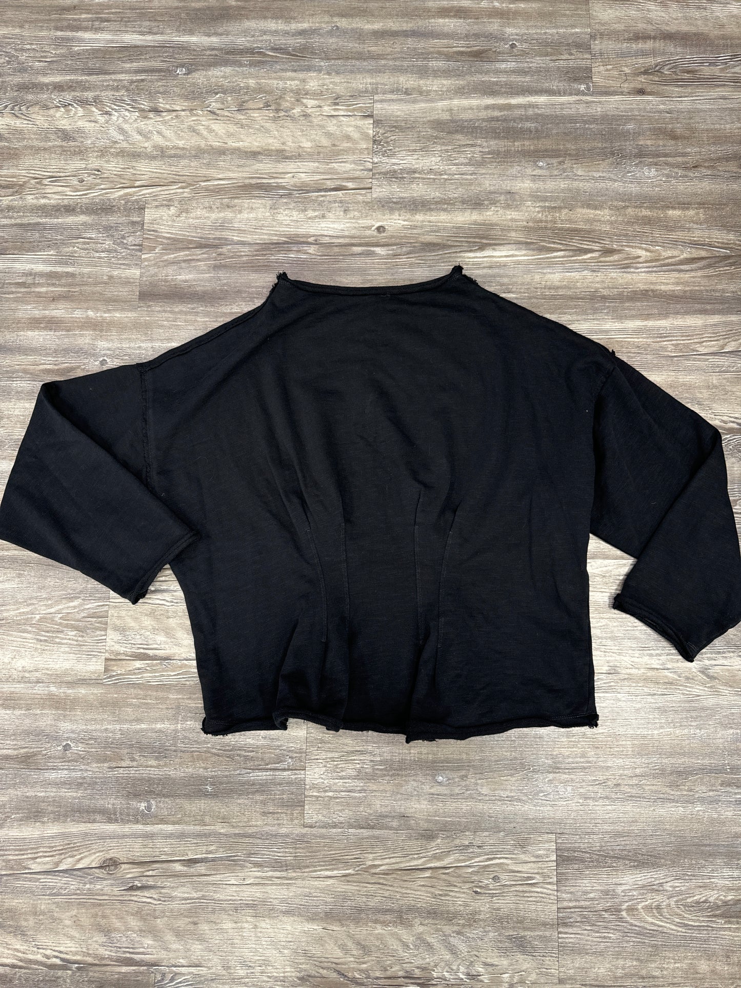 Sweatshirt Crewneck By Pilcro In Black, Size: 2x