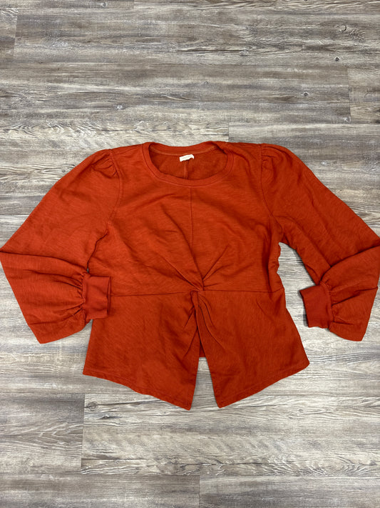 Sweater By Pilcro In Orange, Size: 1x