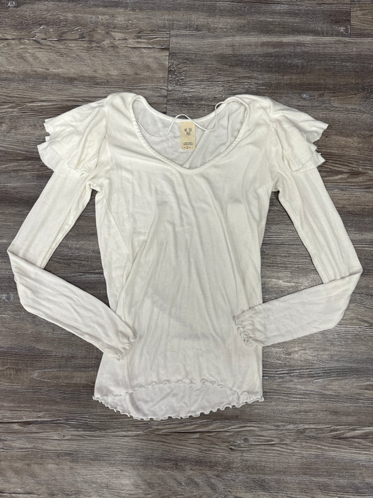 Top Long Sleeve Basic By We The Free In White, Size: S