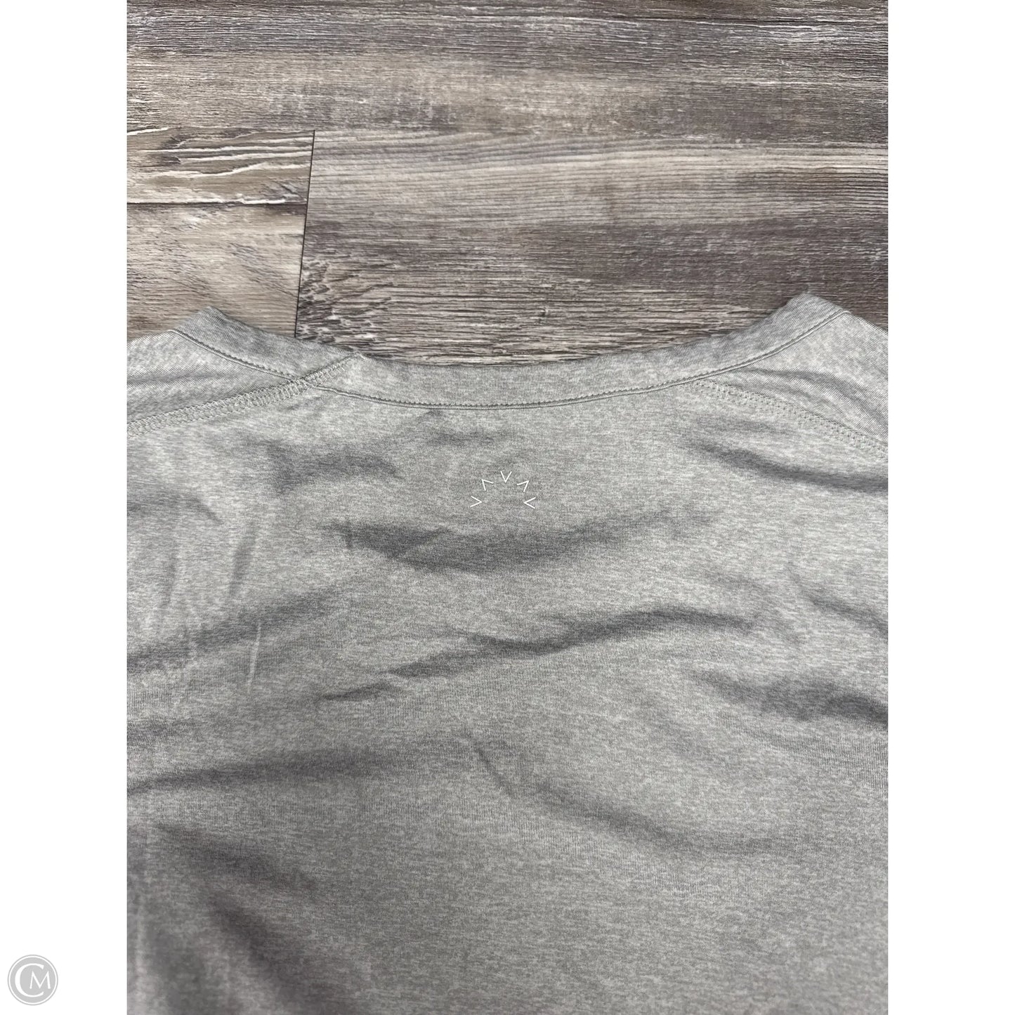 Athletic Top Long Sleeve Crewneck By Varley In Grey, Size: S