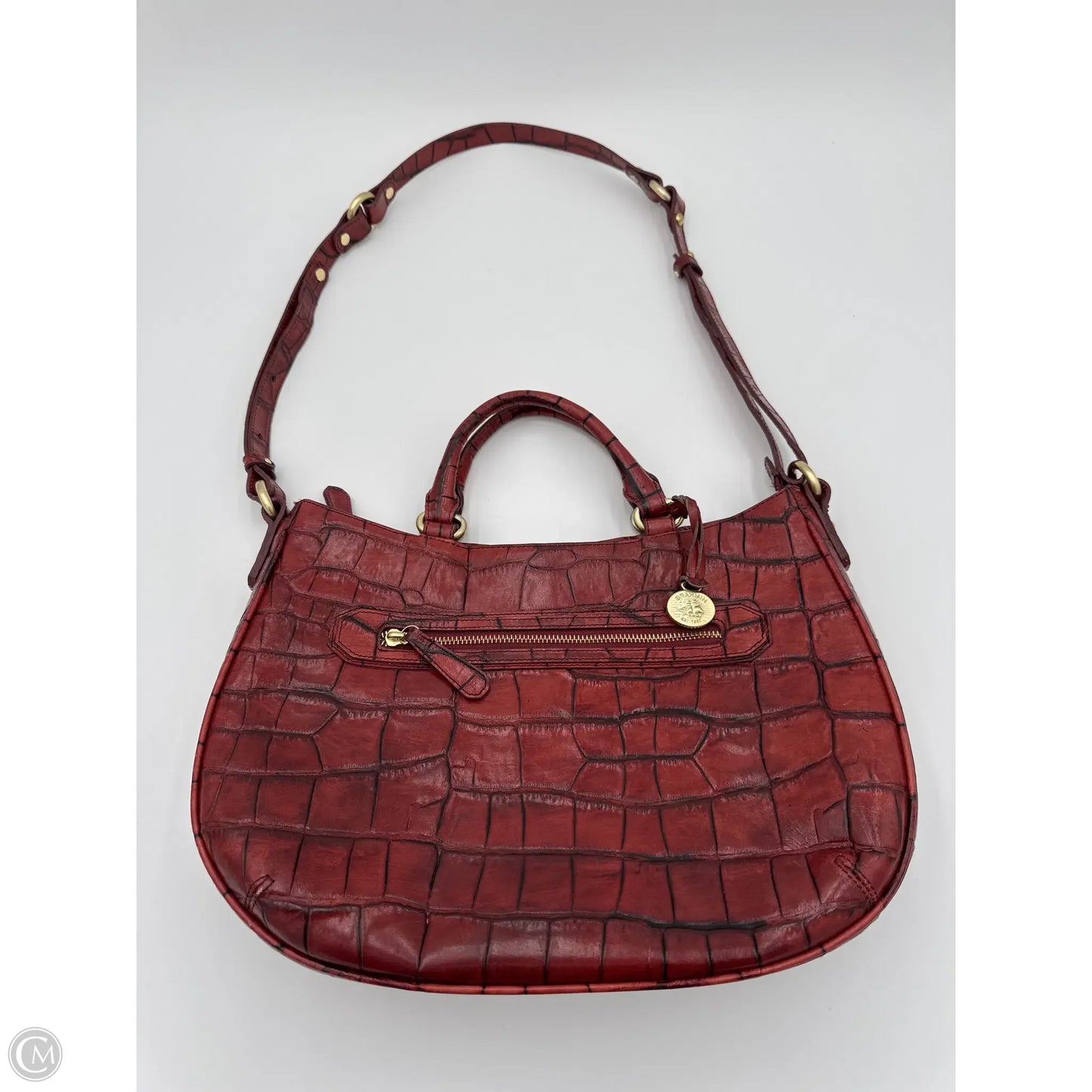 Handbag Designer By Brahmin, Size: Medium