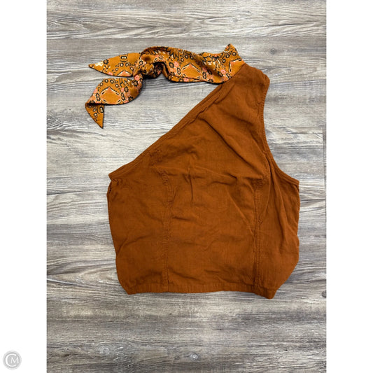 Top Sleeveless By Free People In Tan, Size: S