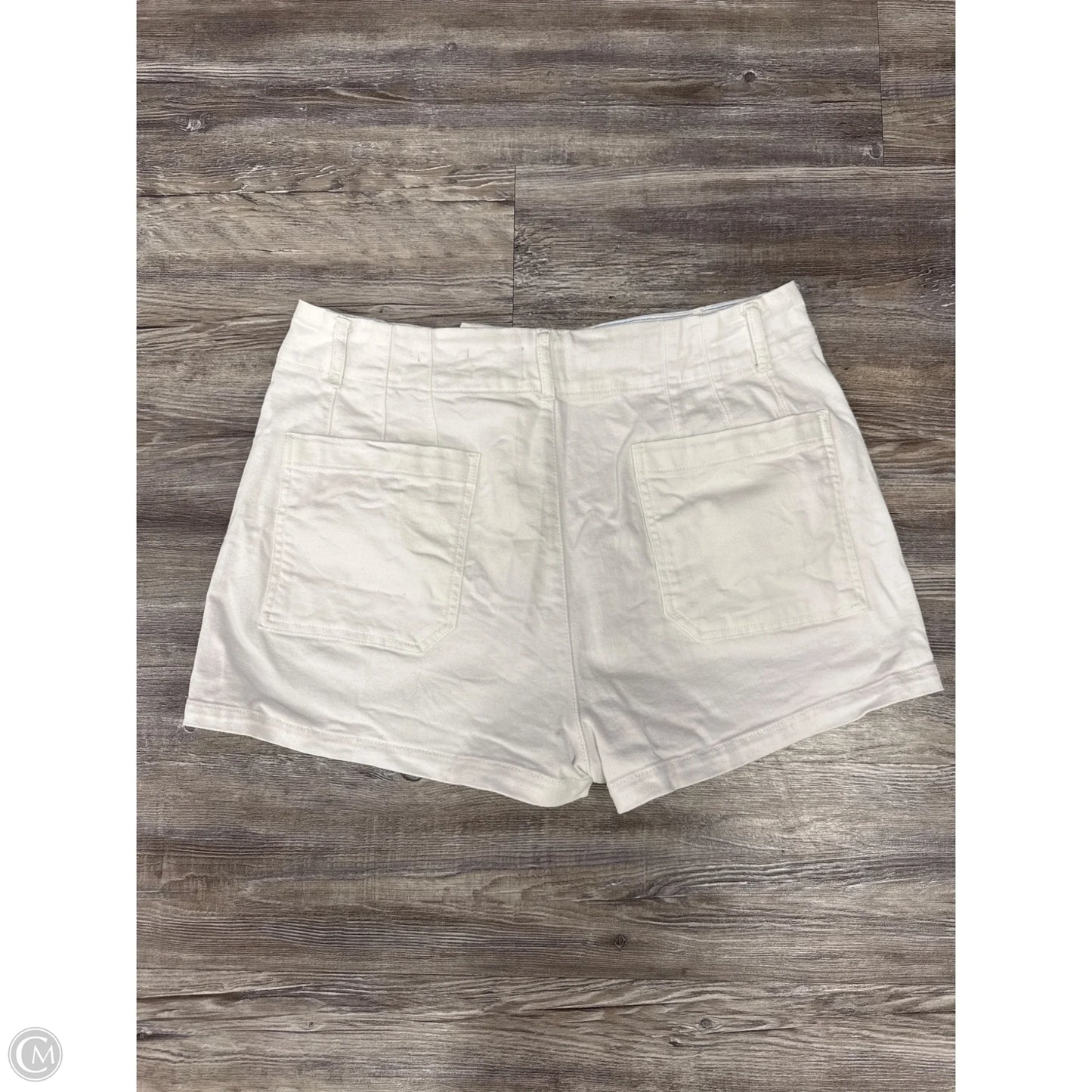 Shorts By Maeve In White Denim, Size: 18