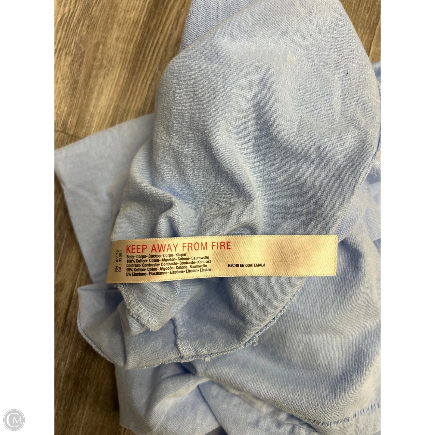 Top Short Sleeve By Free People In Blue, Size: S