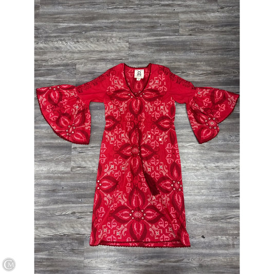 Dress Designer By Cma In Red, Size: M