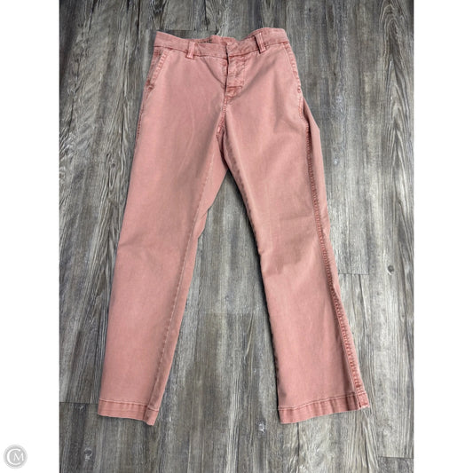 Pants Cropped By J. Crew In Red, Size: 2