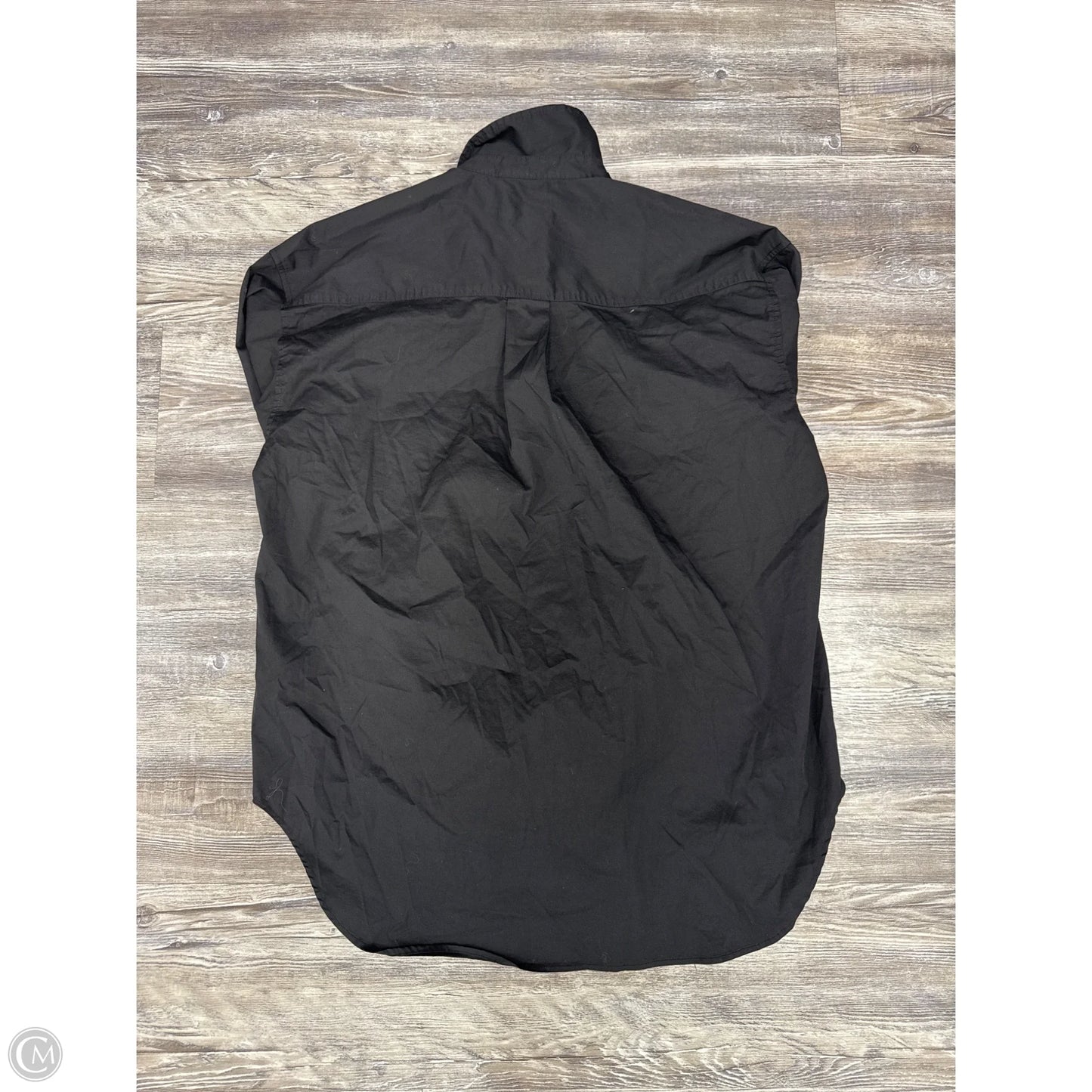 Top Long Sleeve Designer By Good American In Black, Size: S