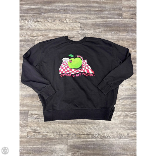 Sweatshirt Crewneck By Scotch & Soda In Black, Size: M