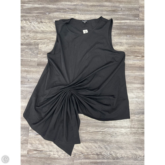 Top Sleeveless By Express In Black, Size: Xl