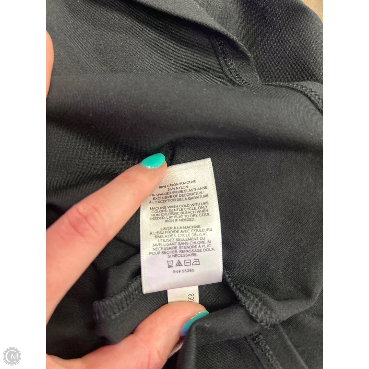 Top Sleeveless By Express In Black, Size: Xl