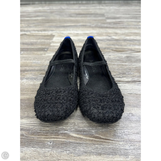 Shoes Flats By Rothys In Black, Size: 6.5