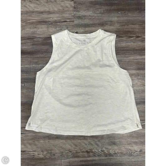 Top Sleeveless By Freefly In Grey, Size: L
