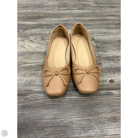 Shoes Flats By The Drop In Tan, Size: 6.5