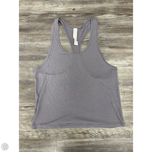 Athletic Tank Top By Alo In Purple, Size: S