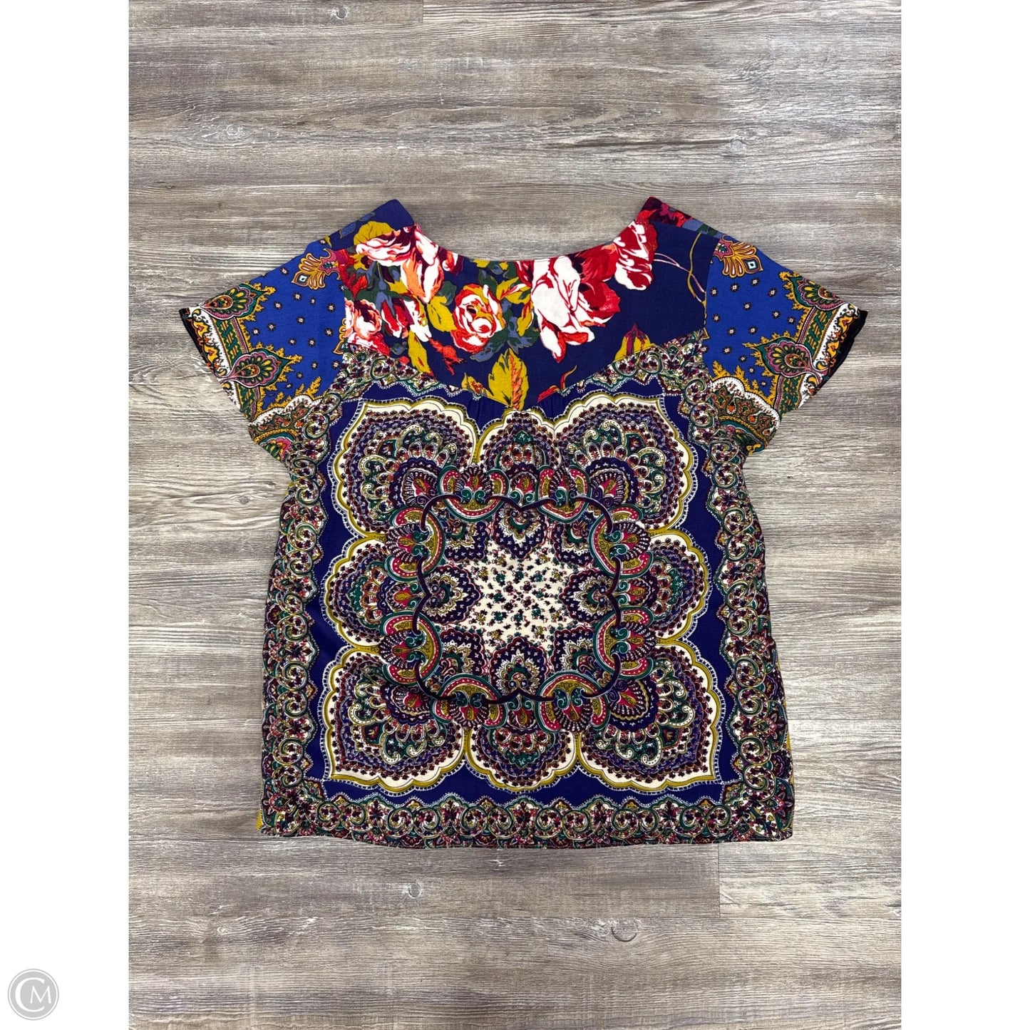 Top Short Sleeve By Moulinette Soeurs In Purple, Size: L