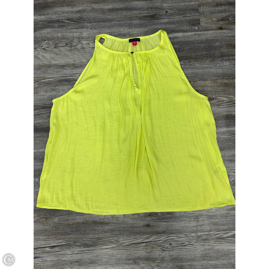 Top Sleeveless By Vince Camuto In Green, Size: Xl