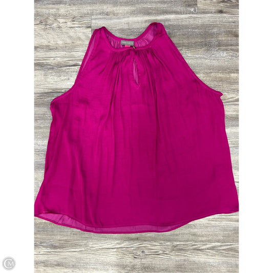 Top Sleeveless By Vince Camuto In Purple, Size: Xl