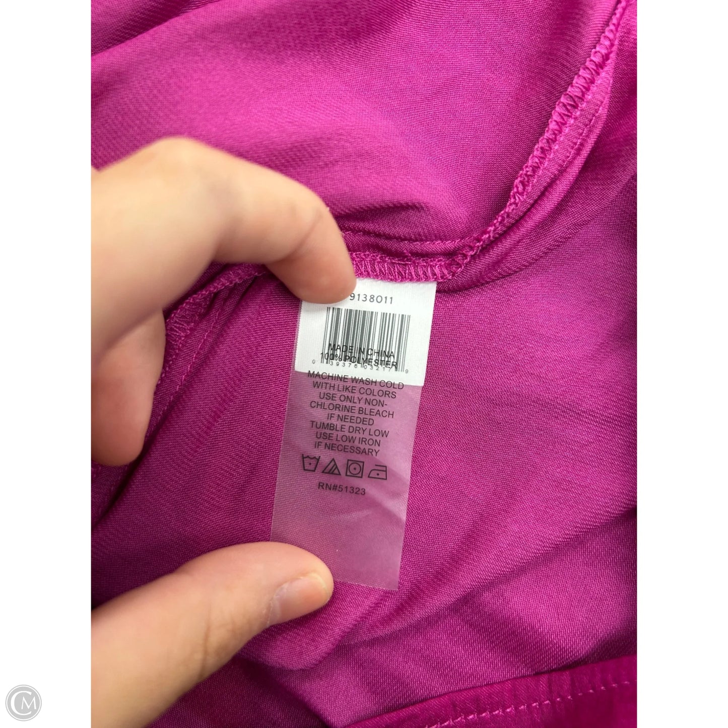 Top Sleeveless By Vince Camuto In Purple, Size: Xl
