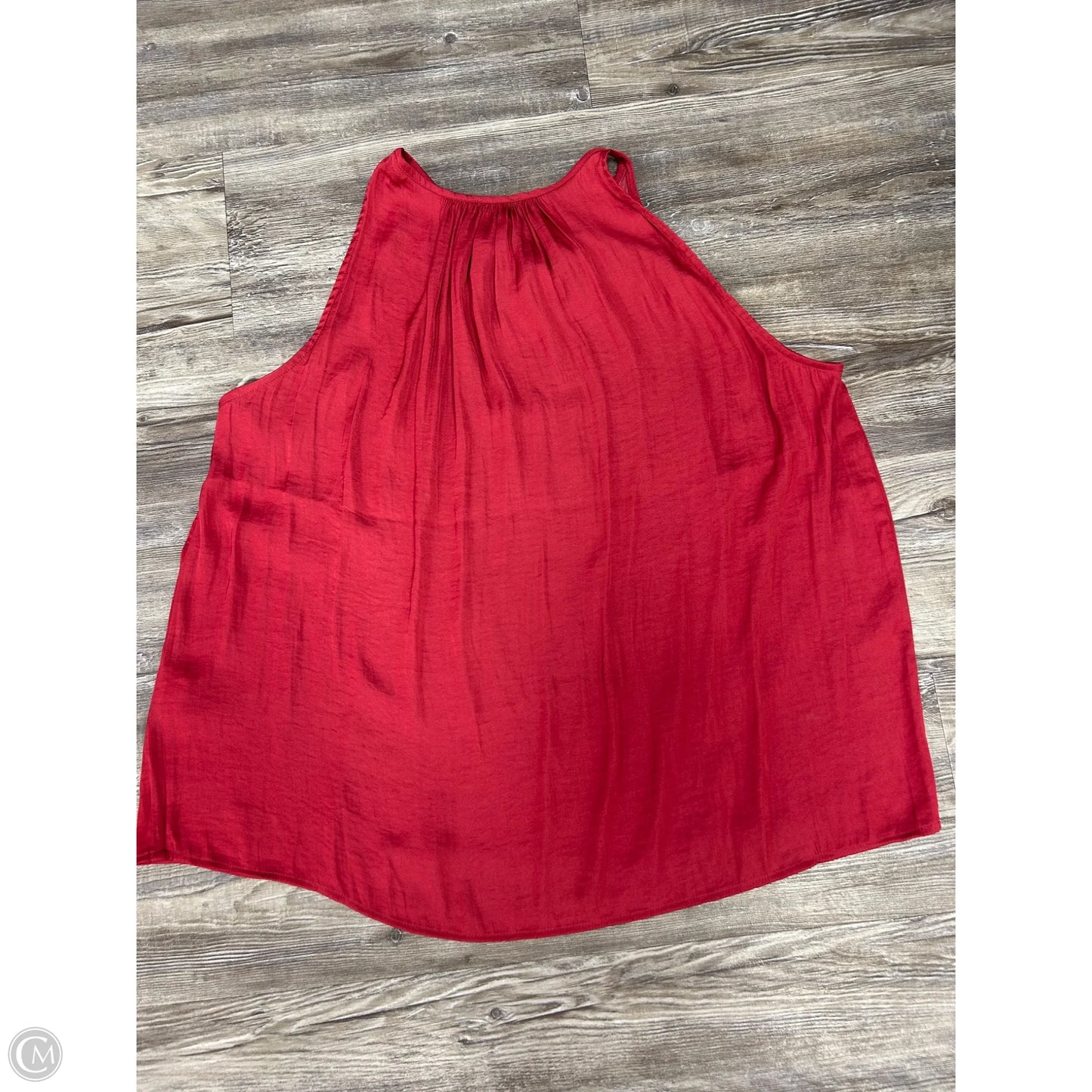 Top Sleeveless By Vince Camuto In Red, Size: Xl