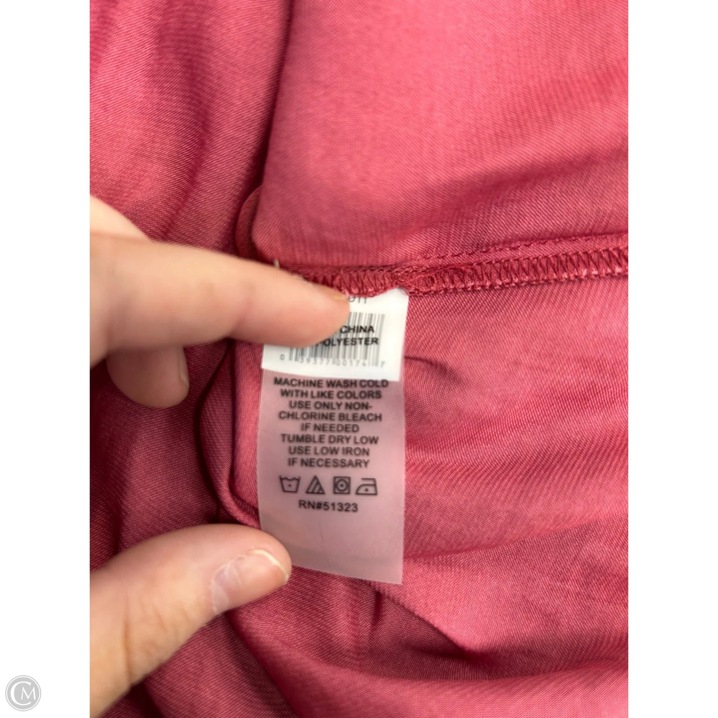 Top Sleeveless By Vince Camuto In Red, Size: Xl
