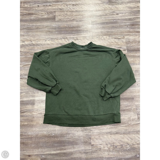 Sweatshirt Crewneck By Pilcro In Green, Size: Xs