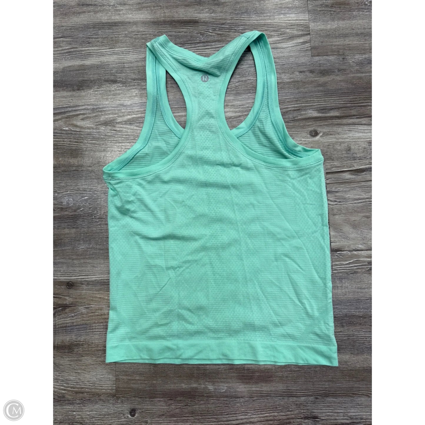 Athletic Tank Top By Lululemon In Aqua, Size: 4