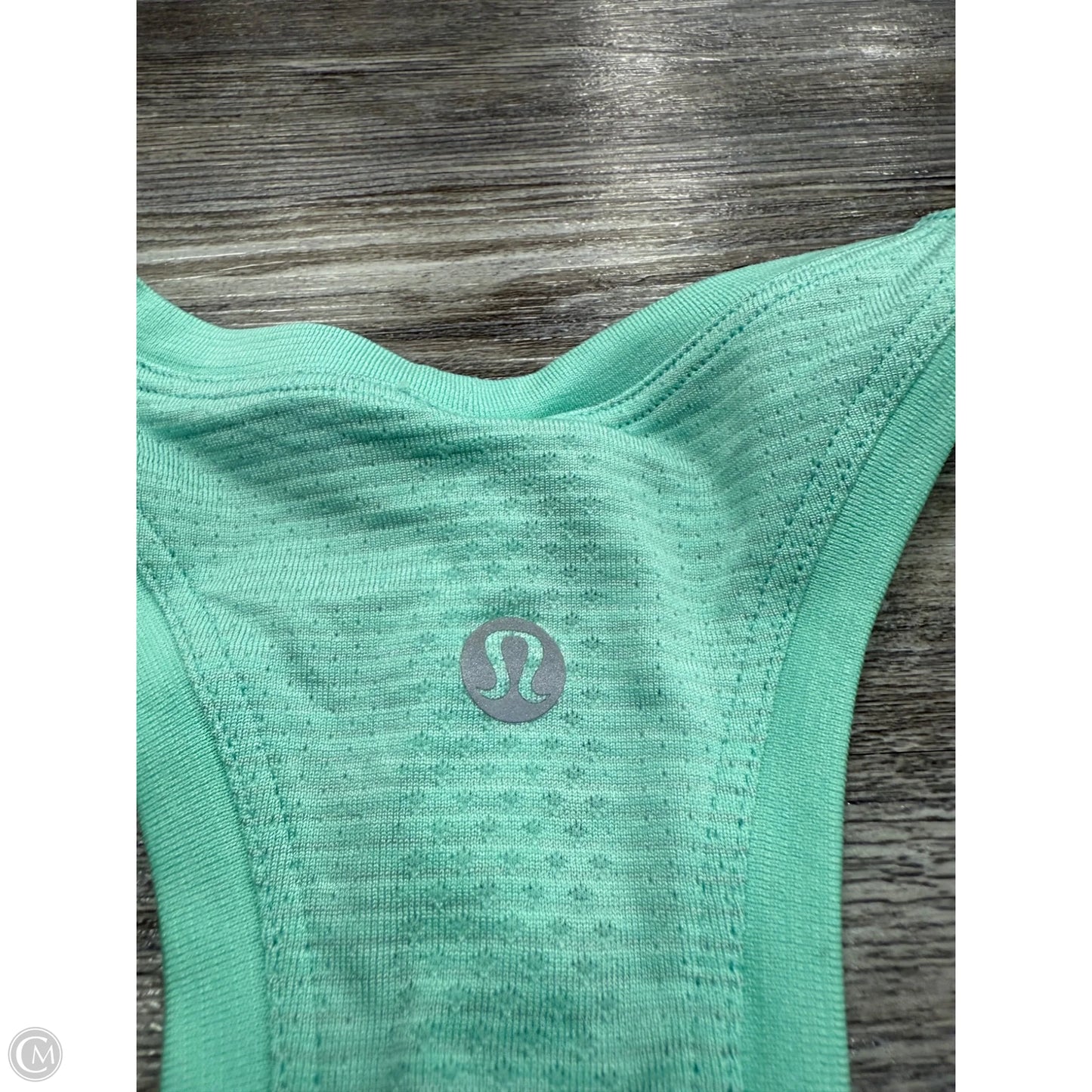 Athletic Tank Top By Lululemon In Aqua, Size: 4