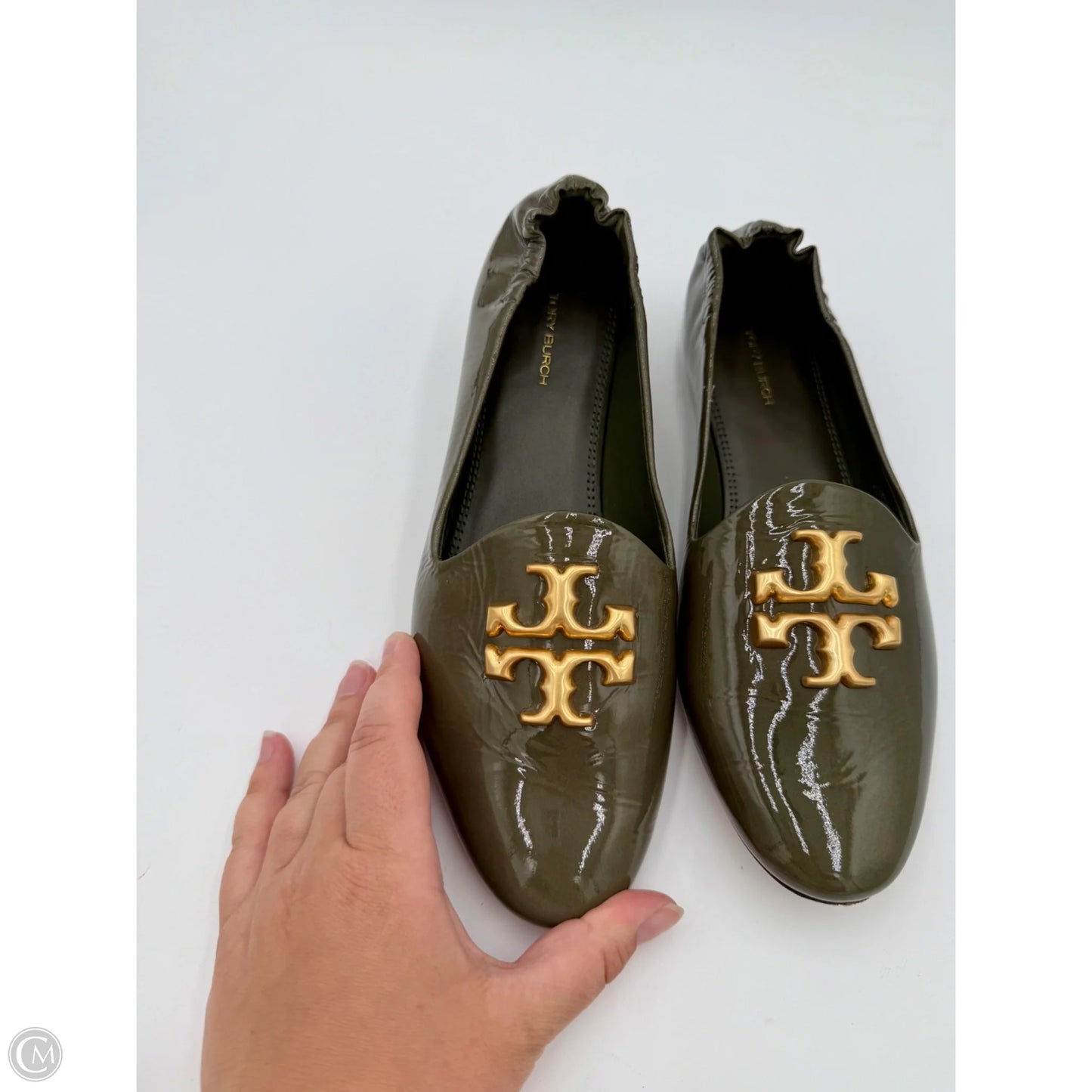 Shoes Designer By Tory Burch In Green, Size: 9