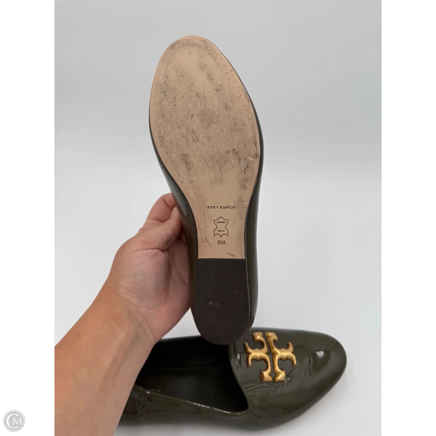 Shoes Designer By Tory Burch In Green, Size: 9