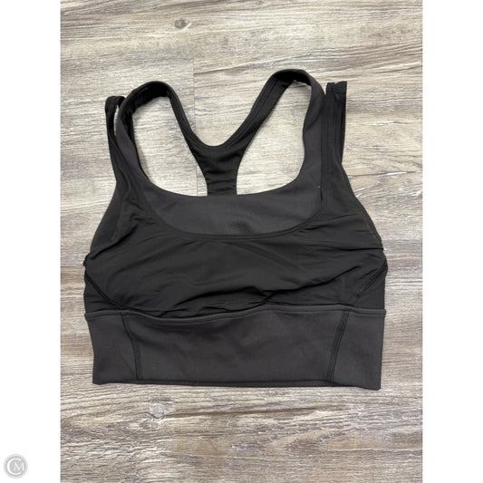 Athletic Bra By Lululemon In Black, Size: S