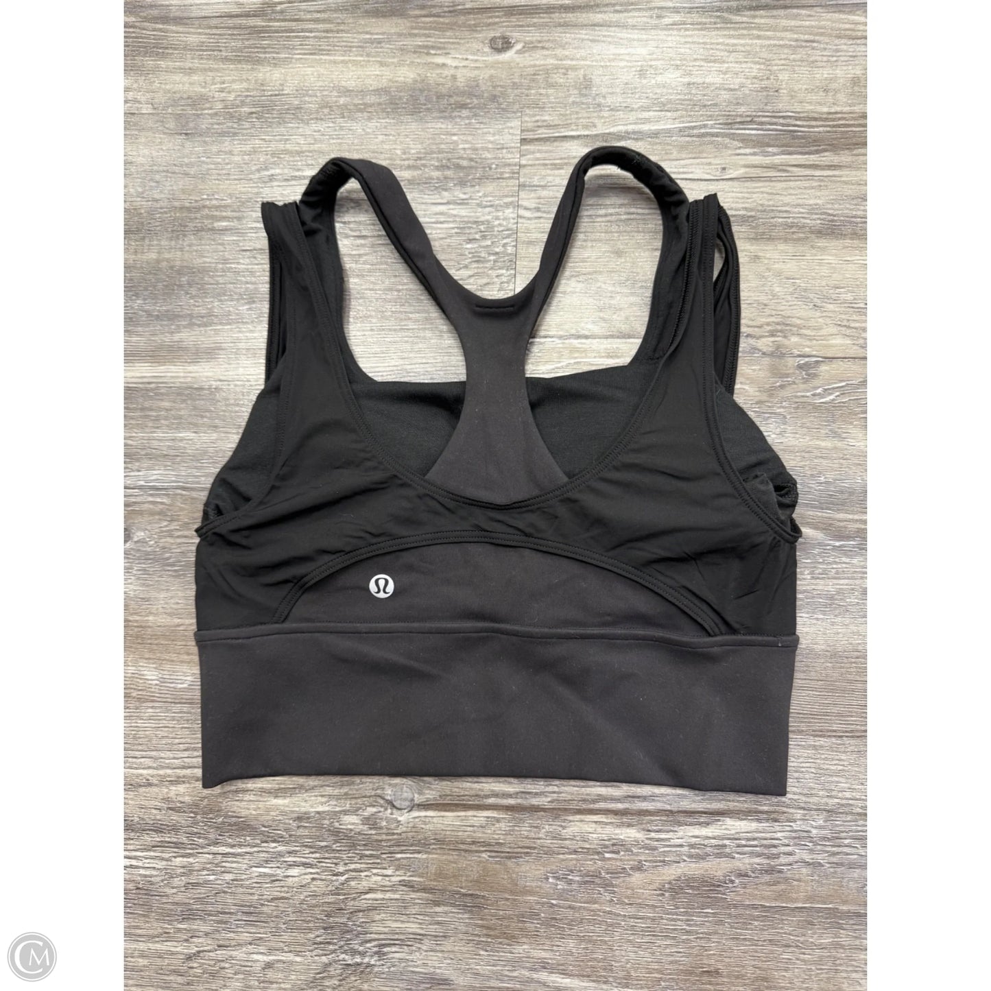 Athletic Bra By Lululemon In Black, Size: S