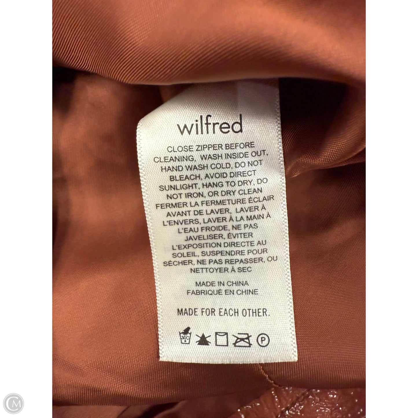 Jacket Other By Wilfred In Brown, Size: S
