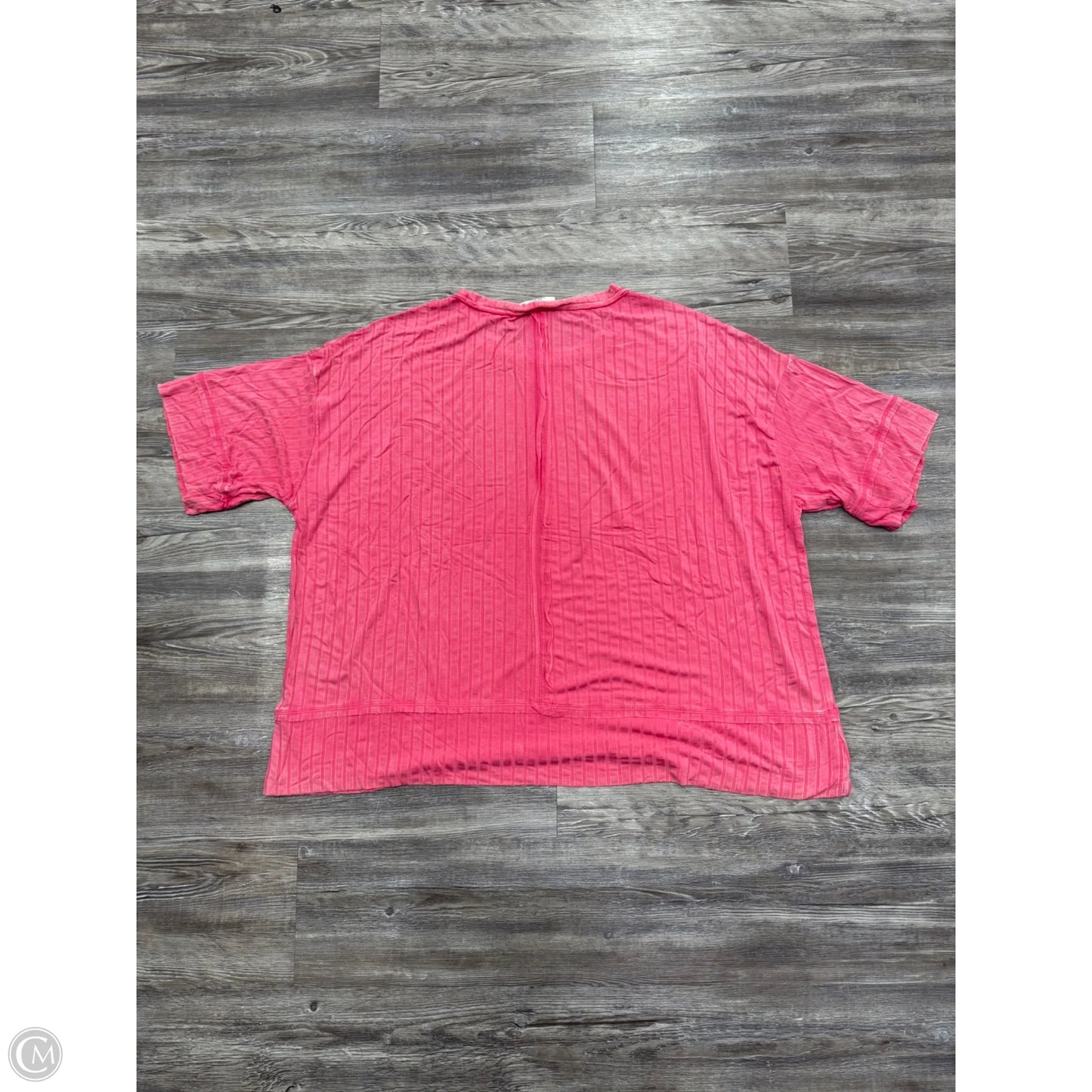 Top Long Sleeve By Zenana Outfitters In Pink, Size: 2x