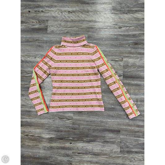 Sweater By Maeve In Pink & Tan, Size: S