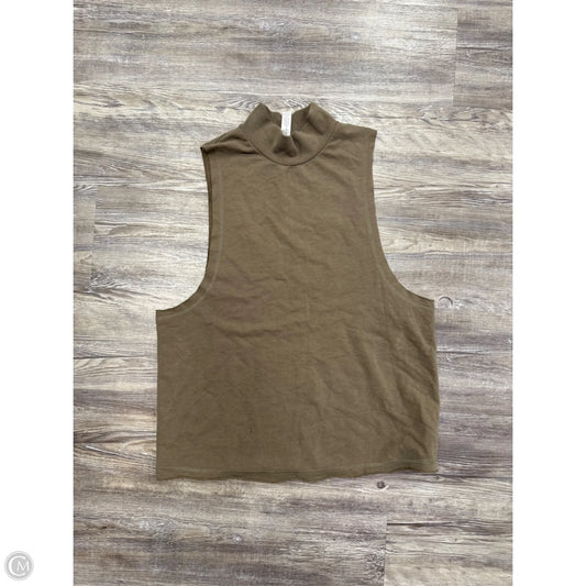 Athletic Tank Top By Alo In Green, Size: S