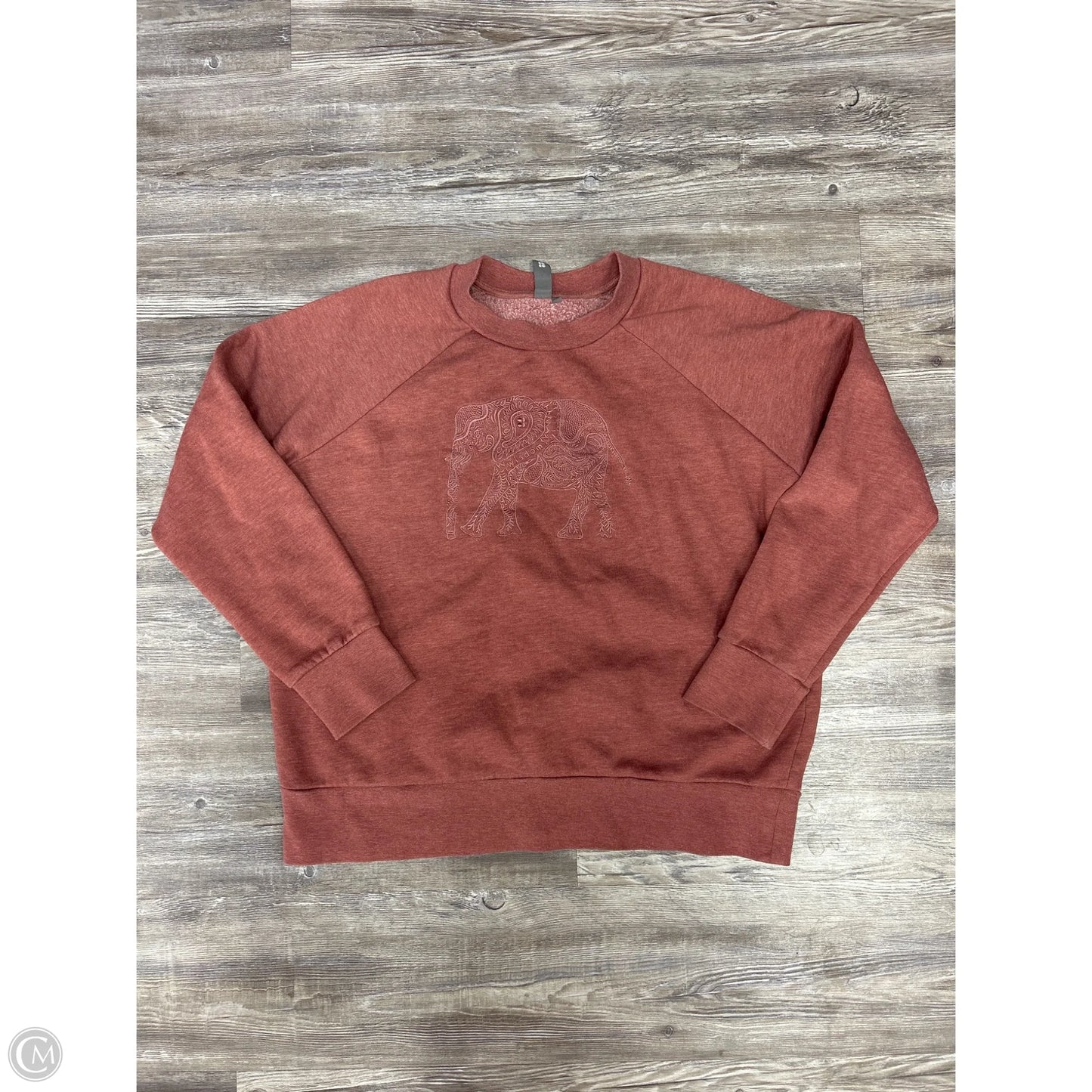 Athletic Sweatshirt Crewneck By Sweaty Betty In Red, Size: L