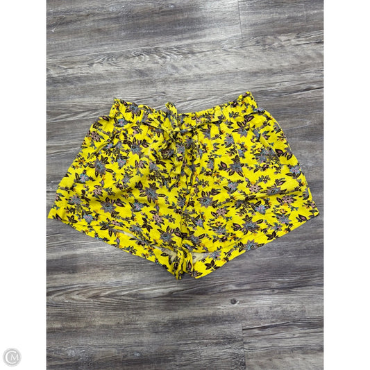 Shorts By Anthropologie In Yellow, Size: M