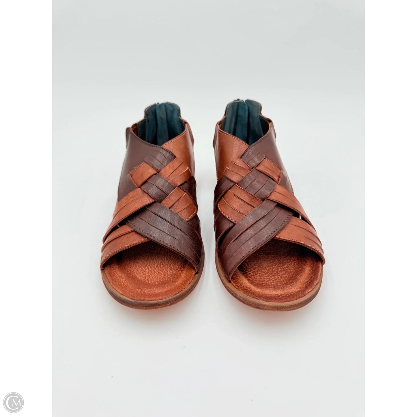 Sandals Flats By Bed Stu In Brown, Size: 8