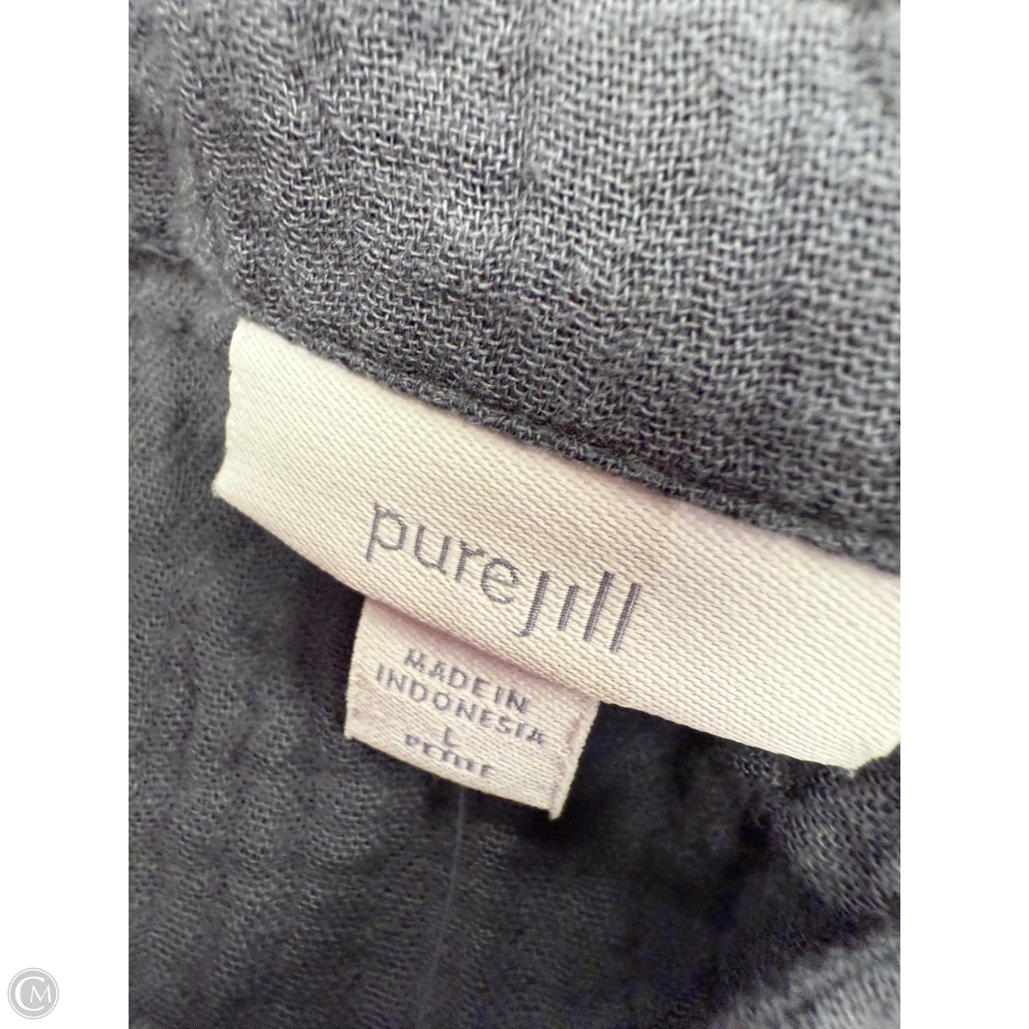 Dress Casual Short By Pure Jill In Grey, Size: Lp