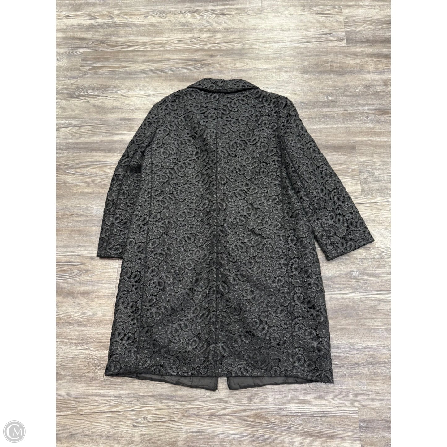 Coat Designer By Kate Spade In Black, Size: S
