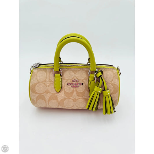 Crossbody Designer By Coach, Size: Small