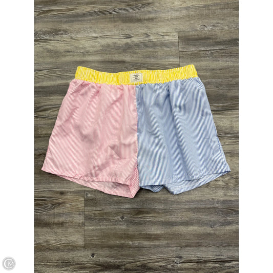 Shorts By Classic Wear Best In Pink & Yellow, Size: Xxl