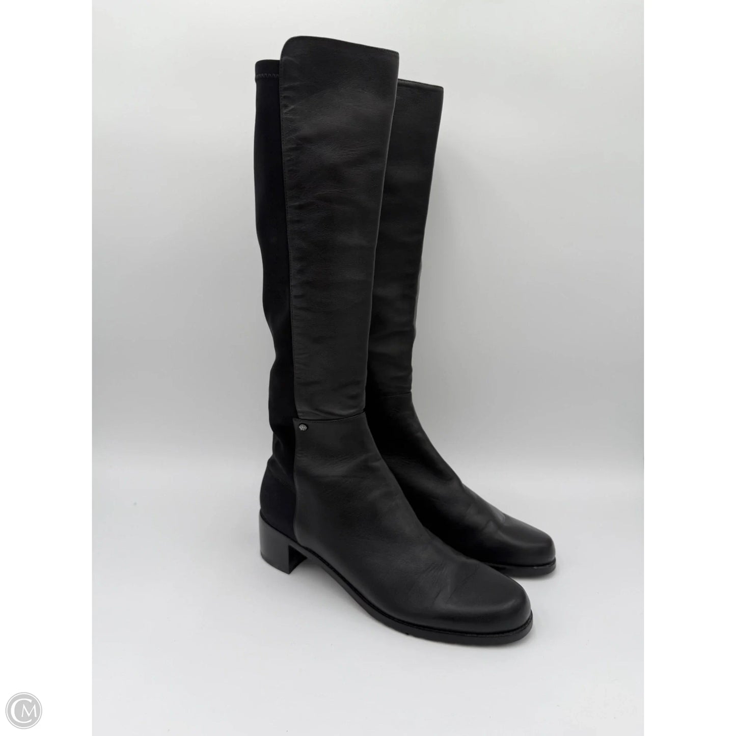 Boots Designer By Stuart Weitzman In Black, Size: 10