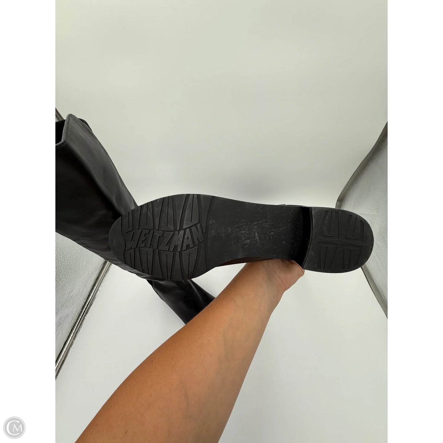 Boots Designer By Stuart Weitzman In Black, Size: 10
