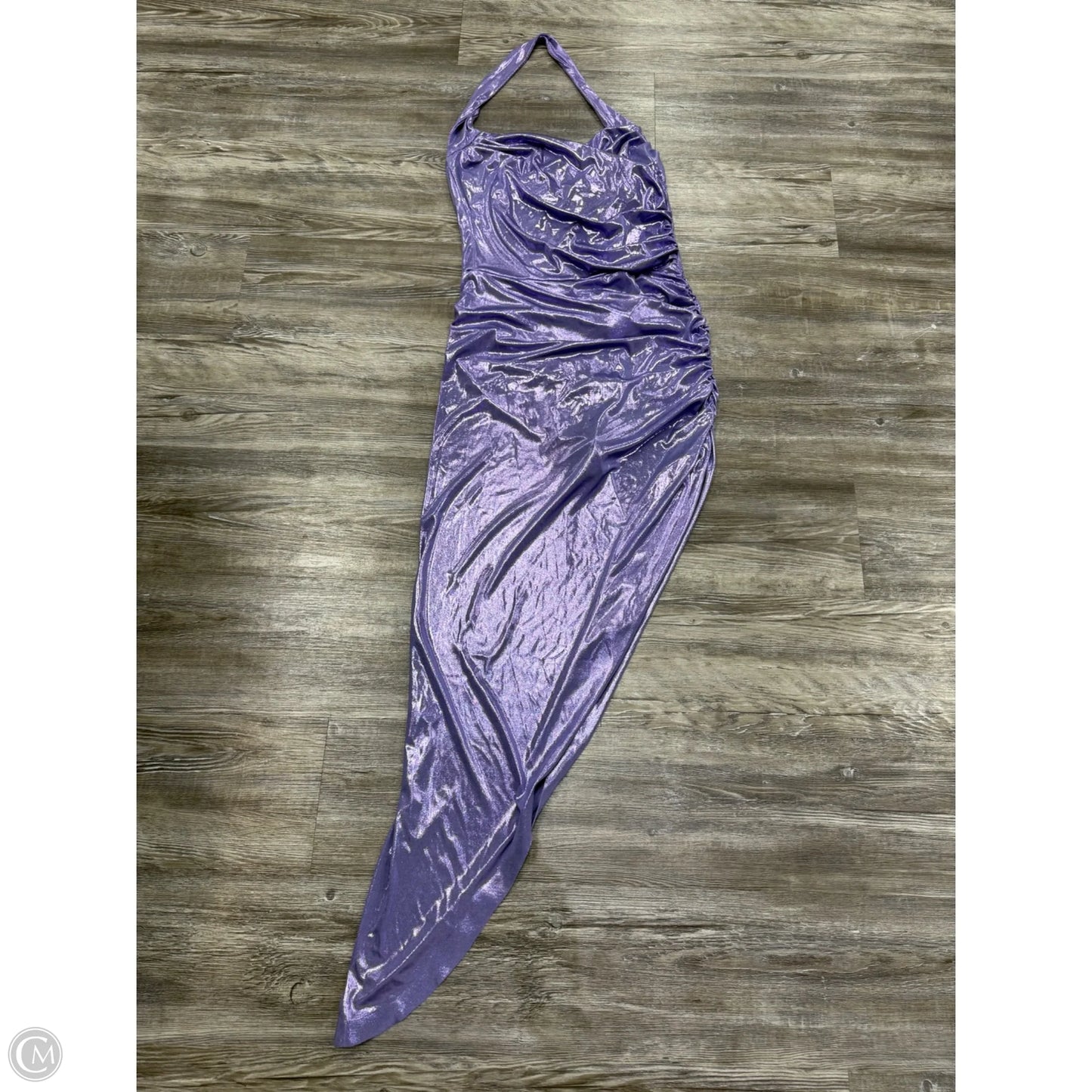 Dress Party Long By Norma Kamali In Purple, Size: L