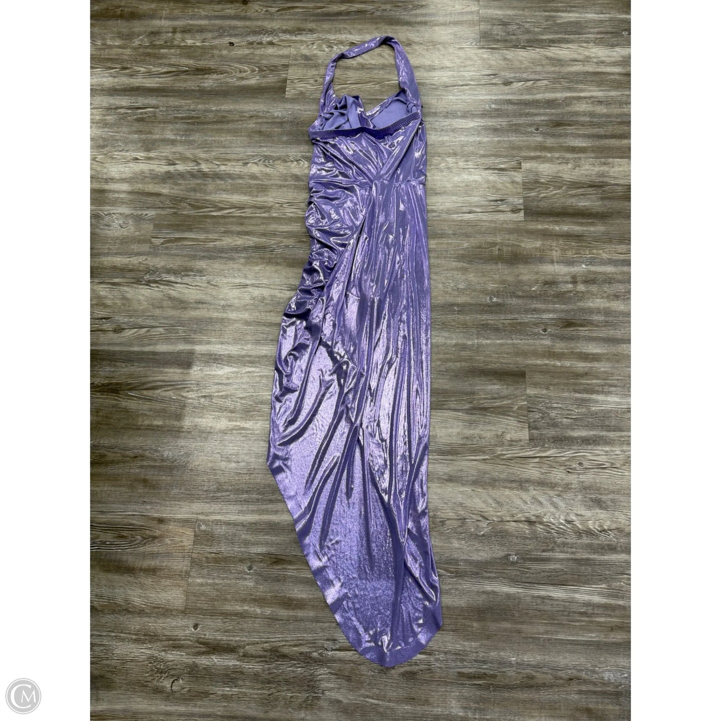 Dress Party Long By Norma Kamali In Purple, Size: L