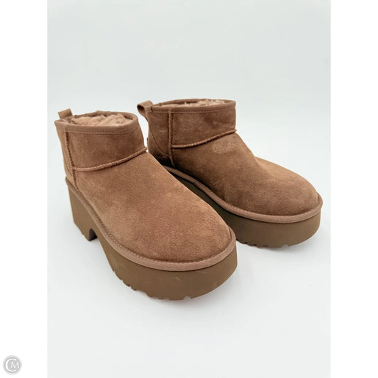 Boots Designer By Ugg In Taupe, Size: 9