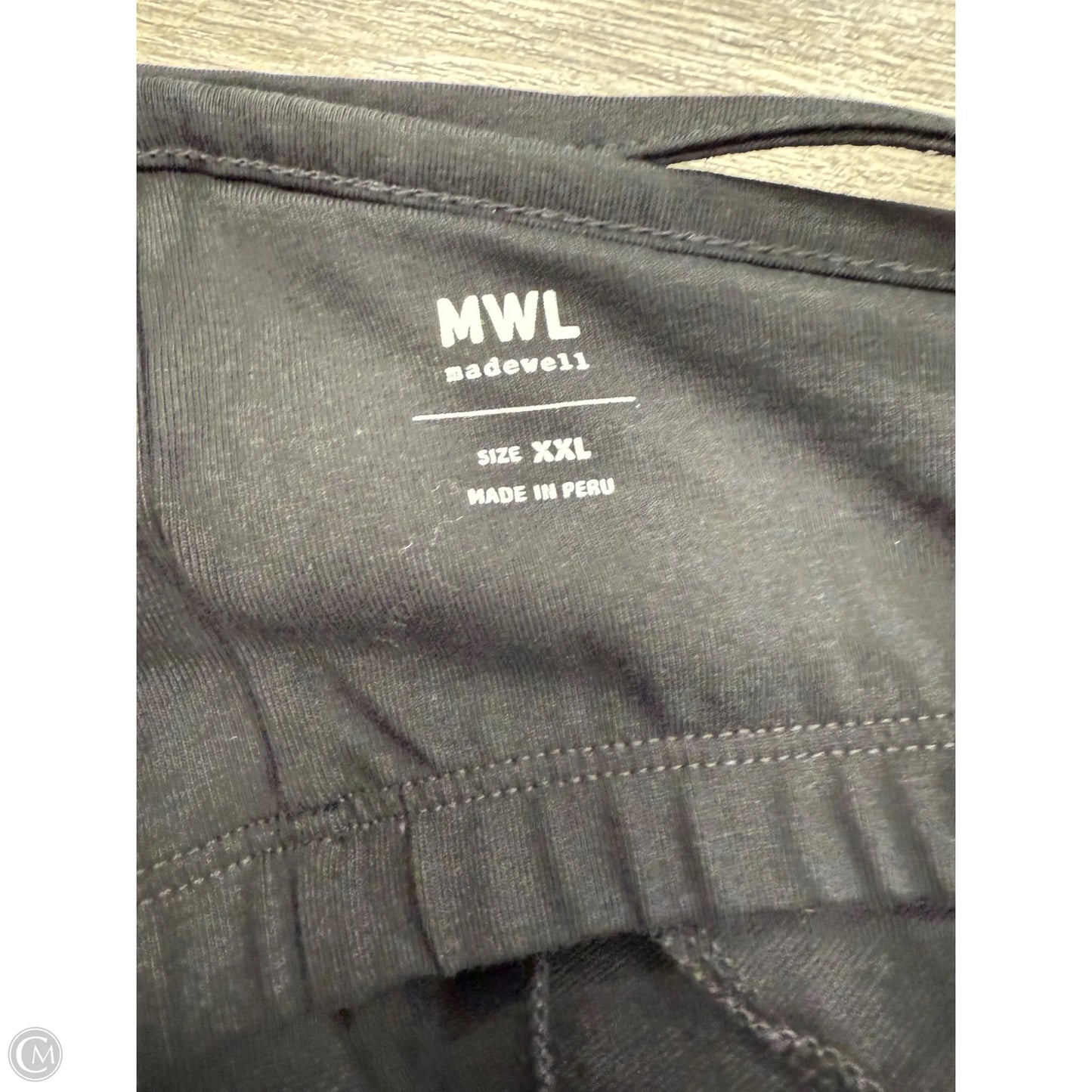 Romper By Madewell In Black, Size: Xxl